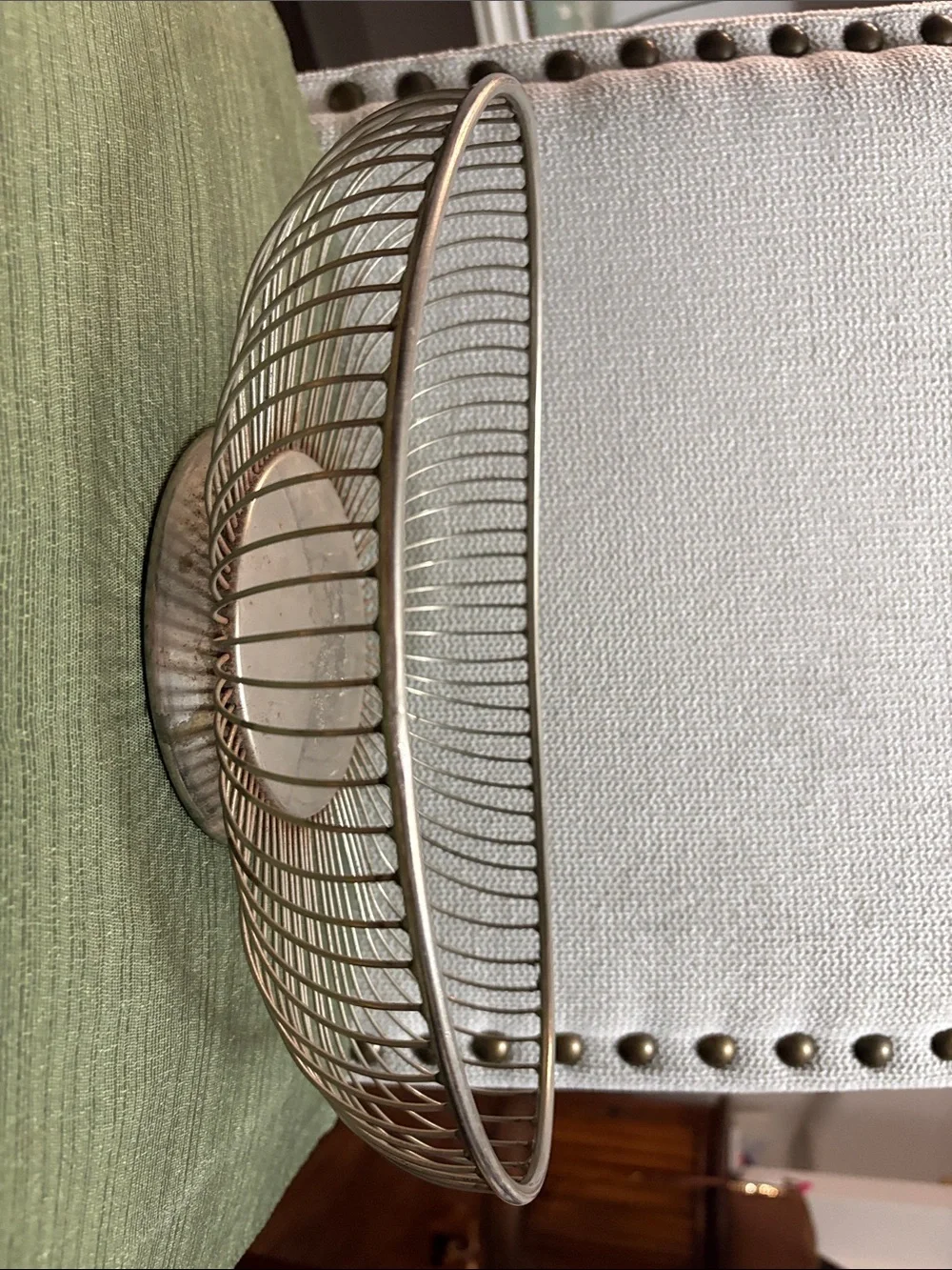 Leonard - Silver plated Wire Basket